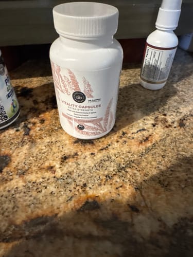 Customer photo review of Extra Strength Vitality Capsules-The Advanced Cleansing Protocol
