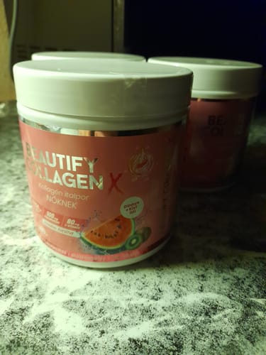 Customer photo review of Beautify Kollagén italpor nőknek
