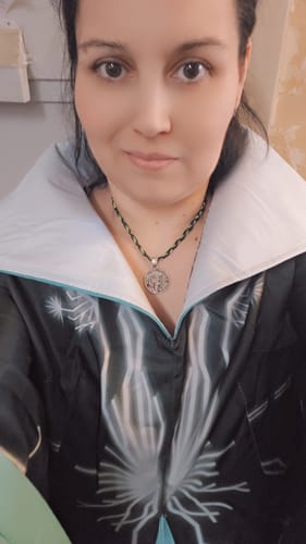 Customer photo review of Madame Muriel Morrible grün Kostüm Wicled for Good Morrible Cosplay Kostüm