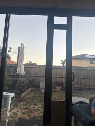 Customer photo review of Pet Door Inserts