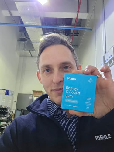 Customer photo review of Energy & Focus Gum