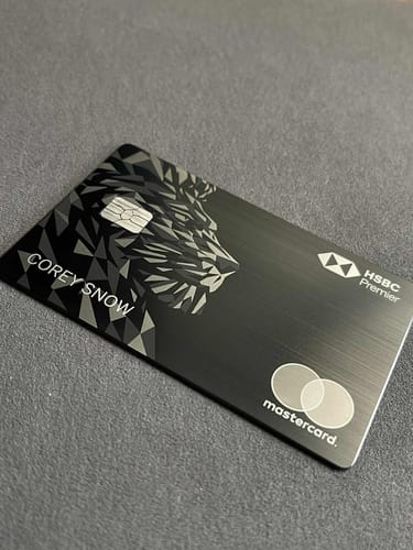 Customer photo review of Metal Card HSBC Premier