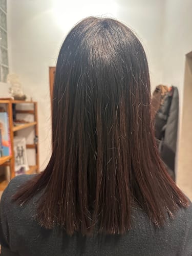 Customer photo review of Lissage Indien Deby Hair Lisa Indian (sans formol)