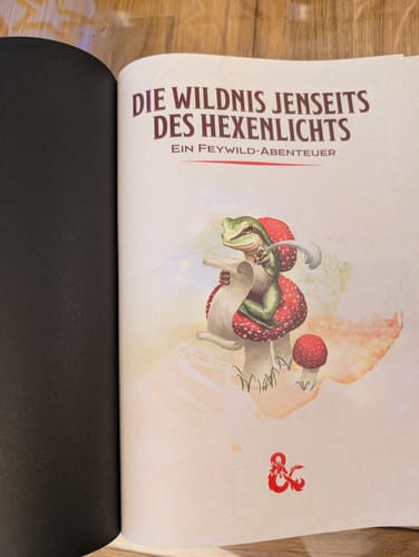 Customer photo review of D&D Die Wildnis jenseits des Hexenlichts - DE