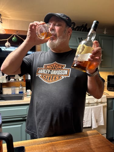 Customer photo review of Buffalo Trace Bourbon Whiskey 3 Pack