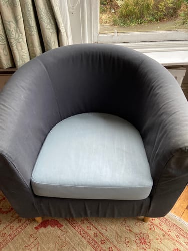 Customer photo review of Fabric Paint -- Light Grey