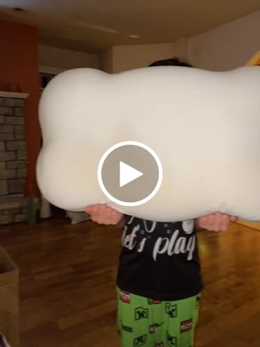 Customer video review of Cloud Cooling Pillow Case