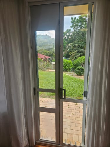 Customer photo review of Patio Pet Door Insert