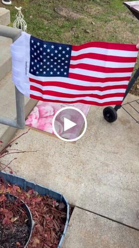 Customer video review of American Flag