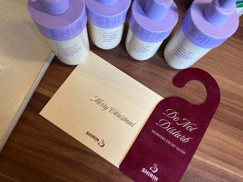 Customer photo review of Shower Gel Creamy Blueberry Caramel Bliss