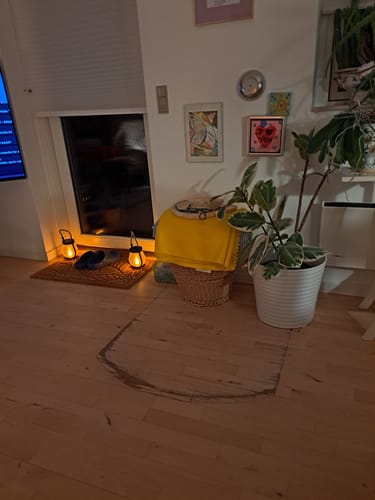 Customer photo review of Glødflamme – lanternen med den evige flamme