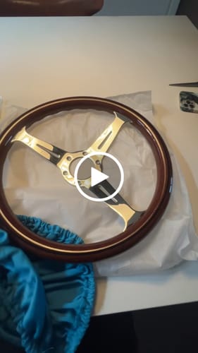Customer video review of Classic ND Wood Steering Wheel