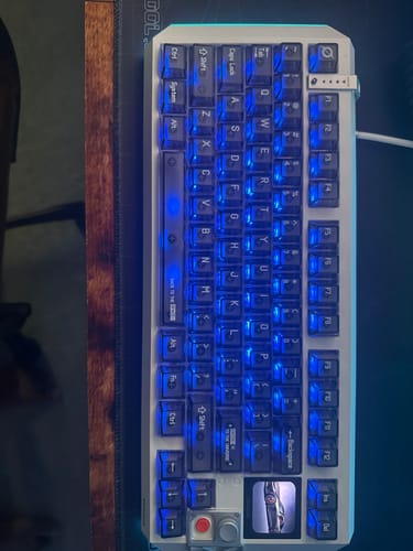 Customer photo review of MelGeek Centauri60/80 Hall Effect Gaming Keyboard
