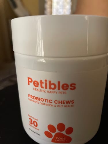 Customer photo review of Probiotic Chews