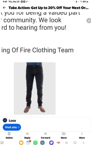 Customer photo review of MEN'S SWITCH NEO STRAIGHT FIT JEANS