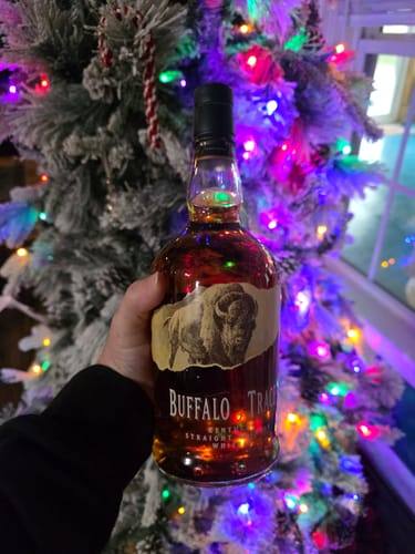 Customer photo review of Buffalo Trace Bourbon Whiskey 3 Pack