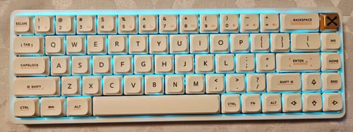 Customer photo review of IQUNIX Magi65 Aluminum Low Profile Mechanical Keyboard