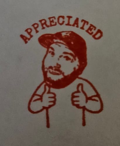 Customer photo review of Face Stamp﹘ Wood Stamp﹘US