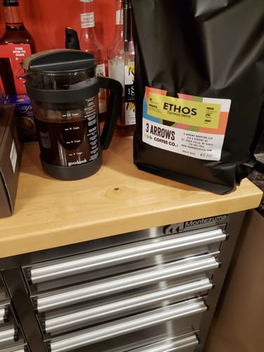 Customer photo review of Ethos — Colombia & Brazil Blend