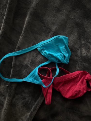 Customer photo review of Modal 0in Thong No Fly 3pk Green/Red/Blue