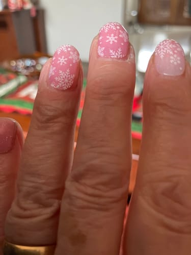 Customer photo review of Kylie | Super Jellies DIY Hard Semi Cured Gel Nail Wraps