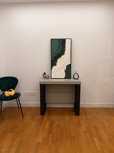 Customer photo review of Plaster Art Texture Painting #SG045