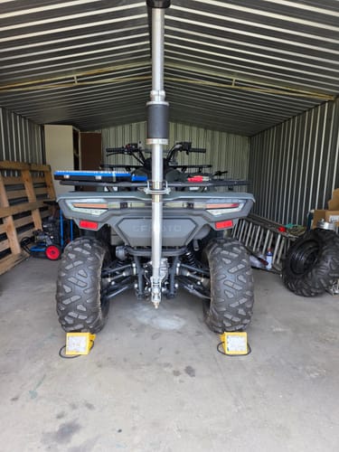 Customer photo review of CFMoto Wheel Spacers - CForce 400/500/600/800/1000