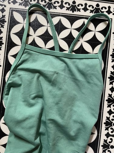 Customer photo review of TALLOW ONE PIECE || Matcha