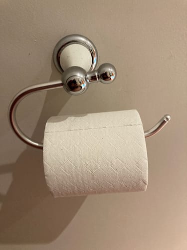Customer photo review of UK-Made Recycled Toilet Paper – Seriously Sustainable & Plastic-Free