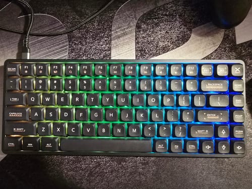 Customer photo review of IQUNIX Magi75/96 Aluminum Low Profile Mechanical Keyboard