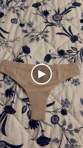 Customer video review of Farrah Thong - Sand