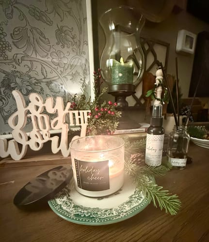 Customer photo review of White Birch Diffuser Concentrate