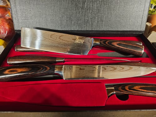 Customer photo review of KOMOREBI COLLECTION - Japanese Kitchen Knives
