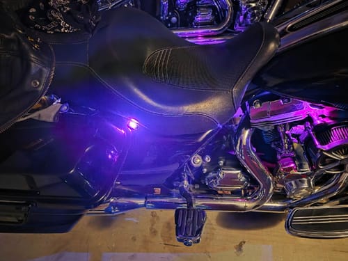 Customer photo review of Easy Install Moto LED Light Kit