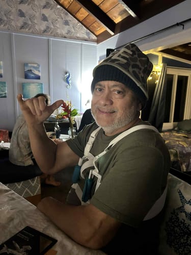 Customer photo review of Florence Marine X Beanie Operator Mountain - One Size