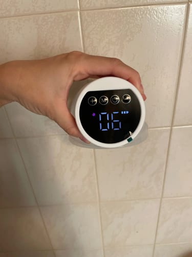 Customer photo review of Hands-Free Wearable Breast Pump – Quiet, Portable & BPA-Free