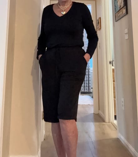 Customer photo review of Brigitte Brianna Seaside Shorts