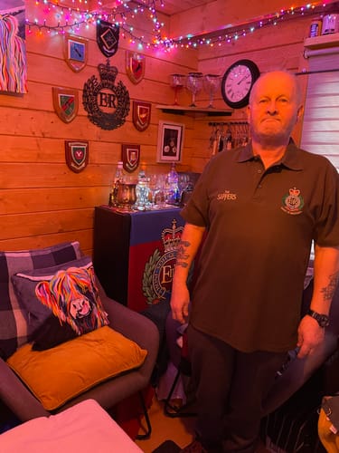 Customer photo review of Band of Brothers Polo Shirt