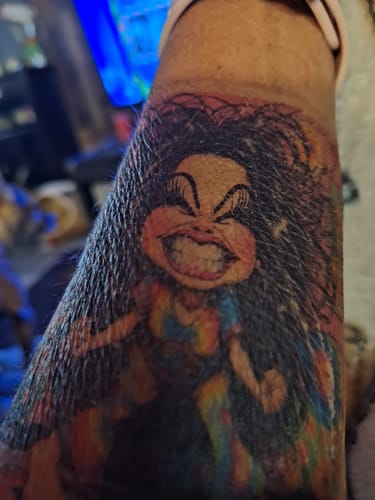 Customer photo review of Create Your Own Tattoo