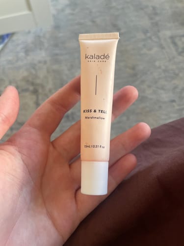 Customer photo review of Kiss & Tell Lip Balm