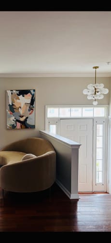 Customer photo review of Colorful Painting #CA048