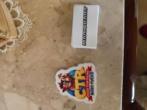 Customer photo review of Sticker Vinile Classico