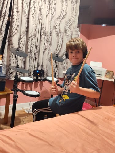 Customer photo review of Donner DED-70 4ドラム 3シンバル 電子ドラムセ