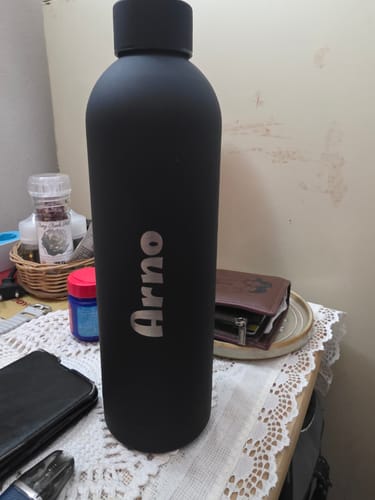 Customer photo review of Core Series Flask | Onyx Black