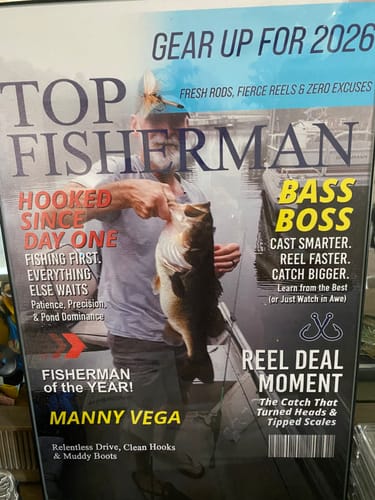 Customer photo review of Custom Fishing Magazine Cover, Personalized Fishing Gifts for Men, Fly Fishing Gifts for Him, Fishing Dad Gift, Angler Funny Fisherman Gift