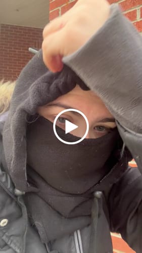 Customer video review of Satin-Lined Hood