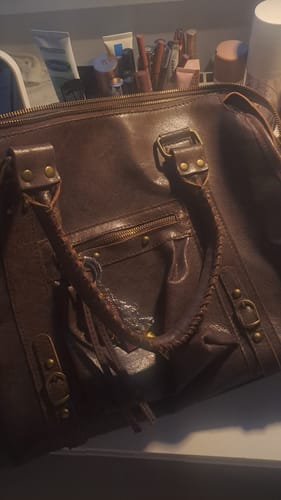 Customer photo review of It girl bag espresso martini