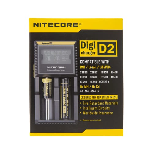 Customer photo review of Nitecore D2 2 Channel Digital Battery Charger