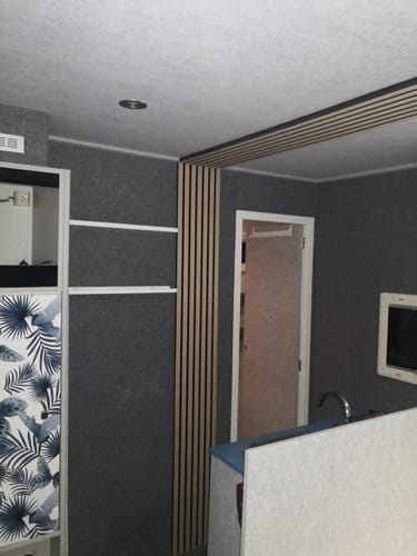 Customer photo review of Carpet Filz selbstklebend für Camper