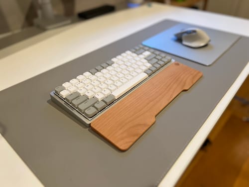 Customer photo review of IQUNIX MQ80 Aluminum Low Profile Mechanical Keyboard